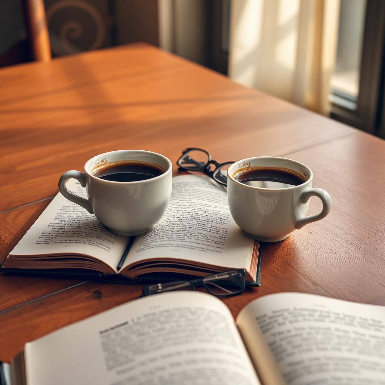 Coffee and books